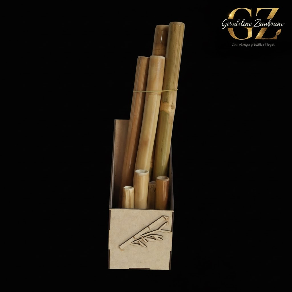 🎋✨ Kit Corporal de Bambuterapia