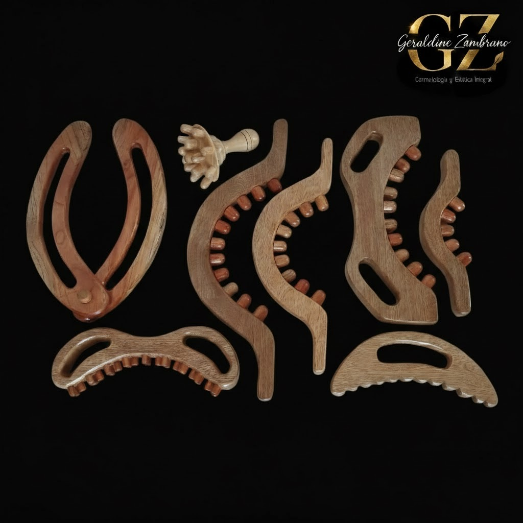 🪵✨ Kit Corporal de Maderoterapia Elite 8 Piezas